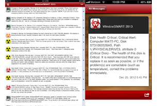 Mobile Alerts on Apple iOS Devices